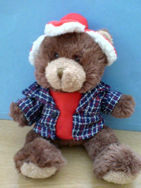 Louis the Lumberjack the Teddy Bear Collection. Vintage. 
