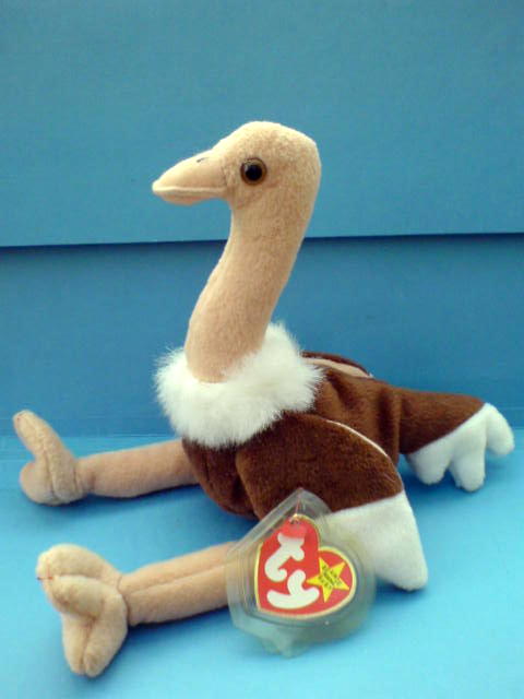 ostrich ty beanie baby